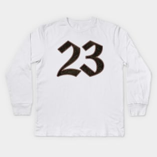 Number 23 Kids Long Sleeve T-Shirt